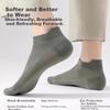 Men's Socks, Short Socks, Pure Cotton, Odor-Resistant, And Thin Style, Mesh Sports Socks, Sweat-Absorbing, Breathable, All-Cotton Boat Socks