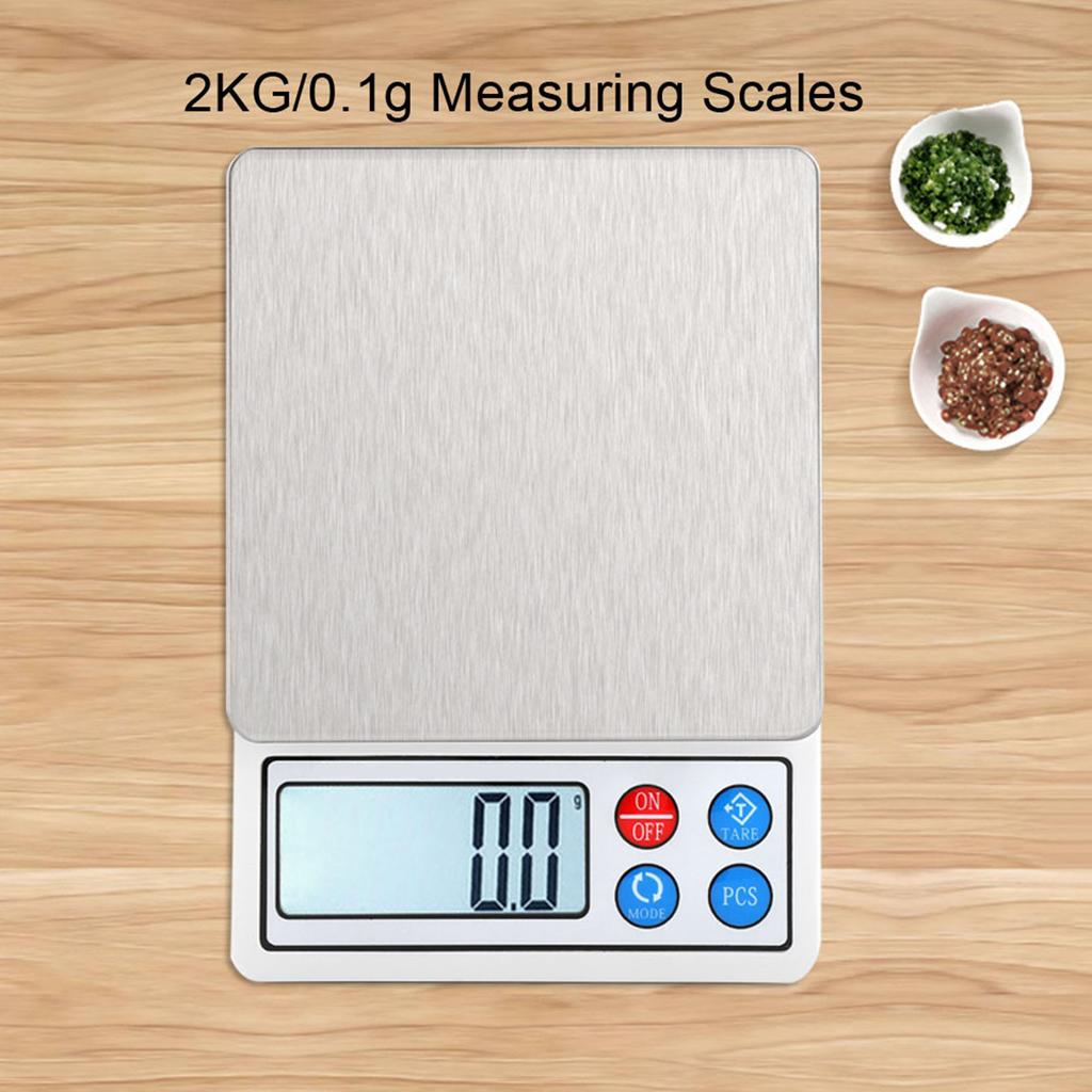 Kitchen Electronic Digital Scales, High ket Food Scales with LCD Display, Suitable for Msuring Jewelry, Mobile Phones