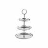 3Tier Dessert Stand Stainless Steel ThreeTier Serving Mirror Polished Tiered Tray for