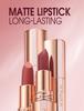 O.TWO.O Mist Kiss Langanhaltender Matter Samt-Lippenstift in Light Mist.