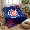 Chicago Cubs Flanell Fleece Decke Gemütlich Warm Überwurfdecke für Sofa Bett Reise Ganzjahresgebrauch