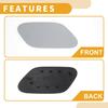 Fuel Tank Door Cap for Volkswagen Golf 5G 2014-2016 Fuel Filler Flap Cover for VW Golf BQ1 2017-2018 Clip Type No.5G0809909 Primer ABS Fuel Filler