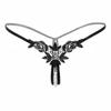 [Free Shipping] Sexy Thong, Hot Lace Embroidered Transparent Seduction Underwear, Women's Low Waist Hollowed Out T-back