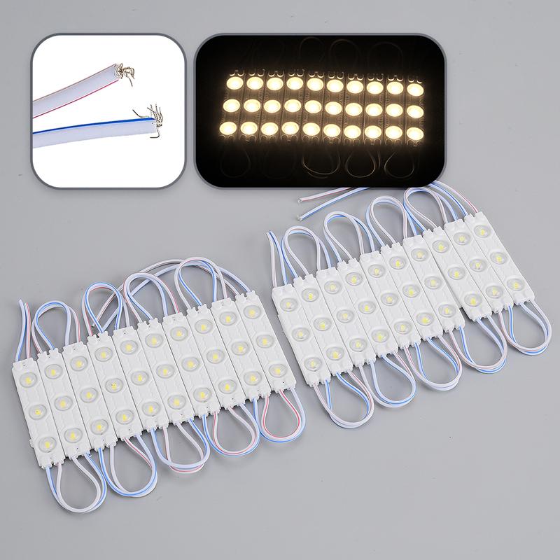 20Pcs 12V Warm White Interior LED Load Bay Light Fit for Renault Trafic Van LH SL Sport SWB LWB DCi