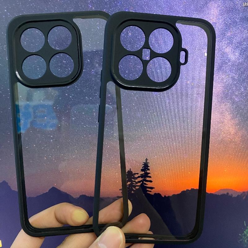 For 2025 Xiaomi 17 Pro Max 15 14 T Pro Ultra Case Matte Transparent Hard Back Cover Soft Edge Protective Shockproof Bumper Shell