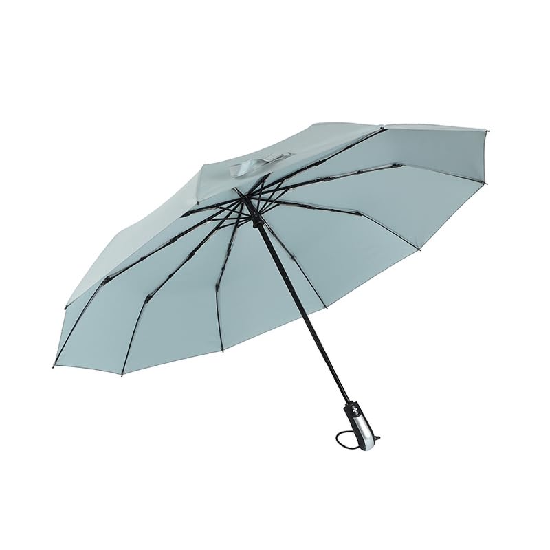 

Легкий складной зонт для мужчин, подходящий как для солнечной, так и для дождливой погоды, с автоматическим открыванием и большим куполом, также может использоваться как автоматическое открывание и