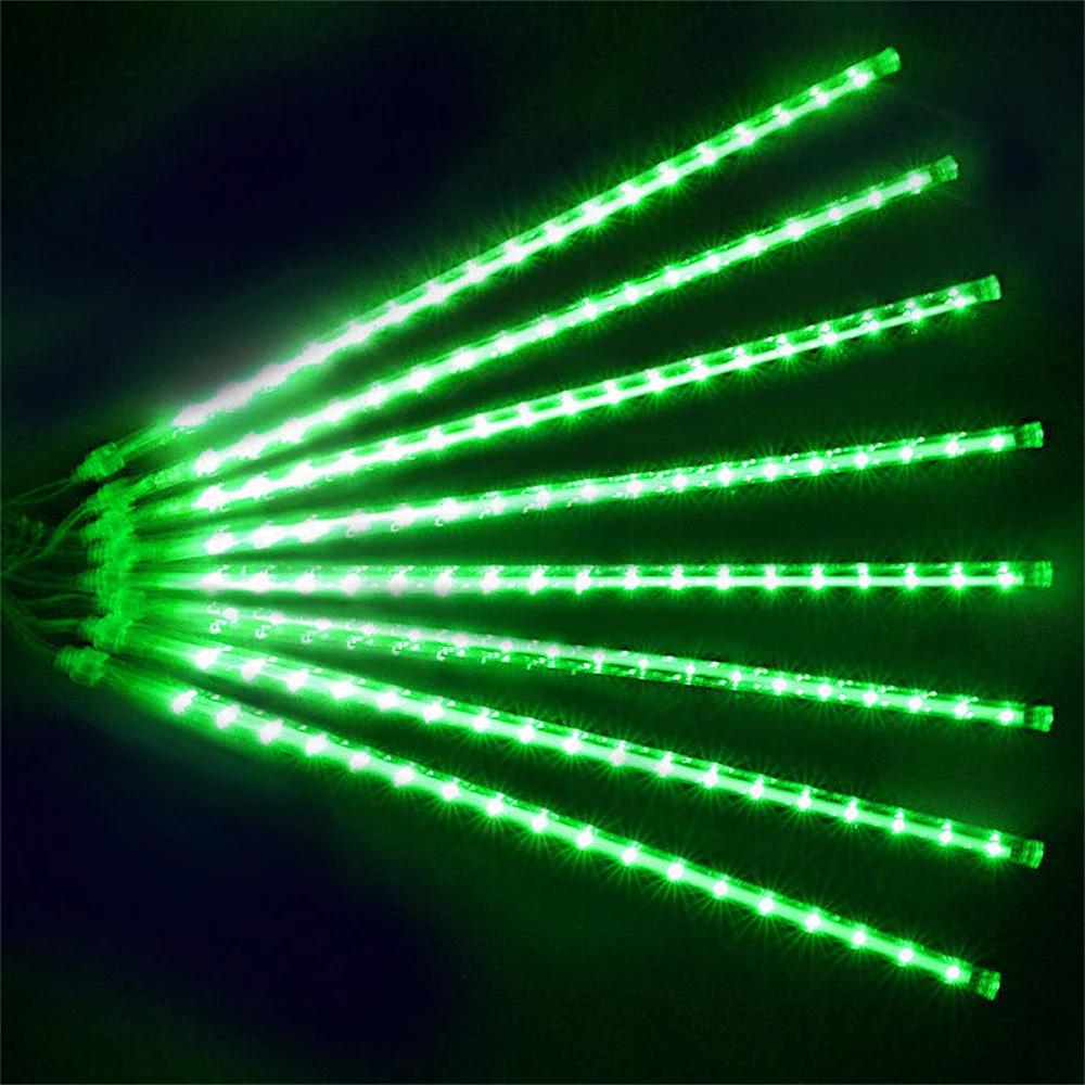 EU Plug Meteor Shower Led Fairy String Lights Street Garlands Party Decorations for Holiday Halloween Wedding Birthday Christmas