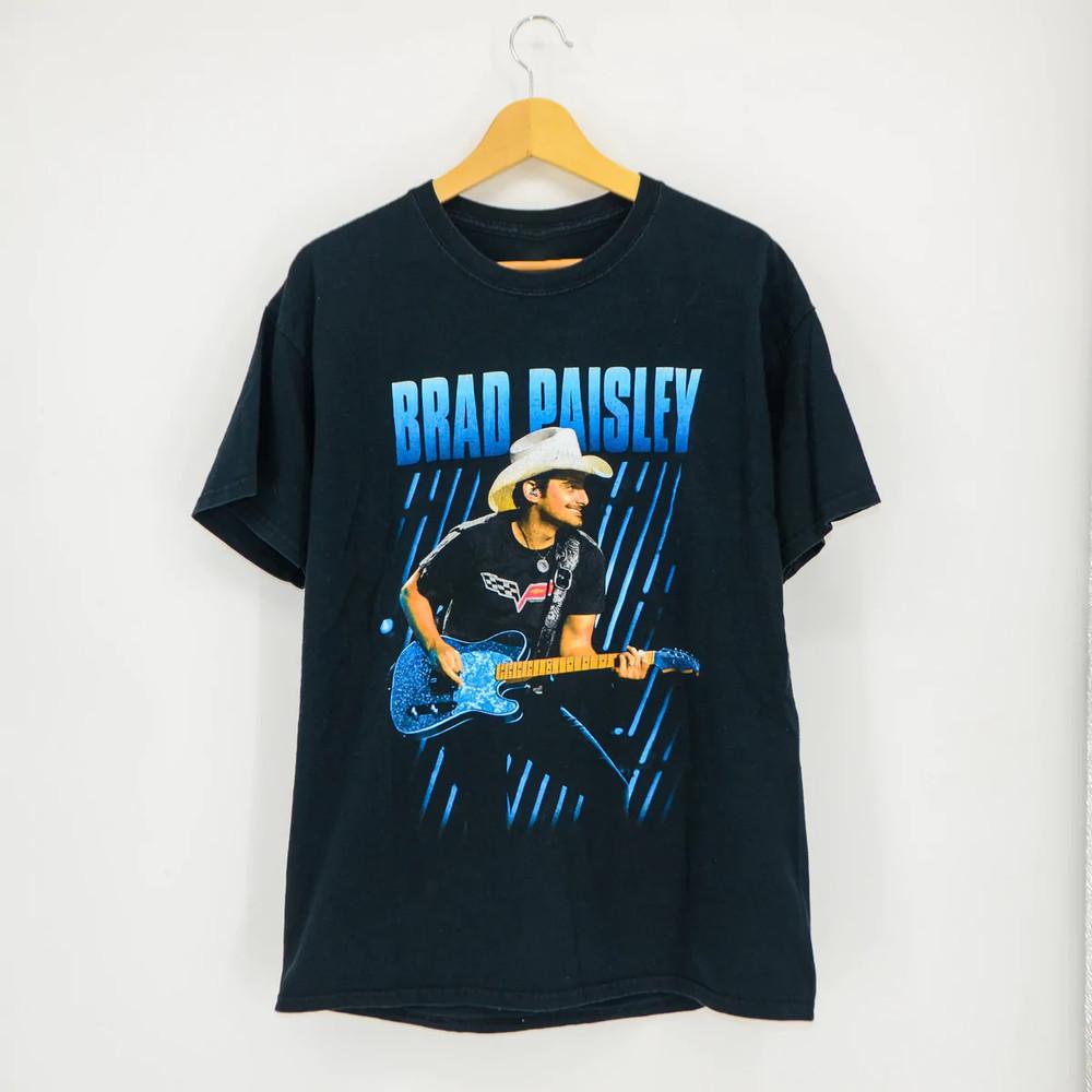 Love and War Brad Paisley T-Shirt Classic Black Unisex S-4XL 1J0046 Unisex T-Shirt S