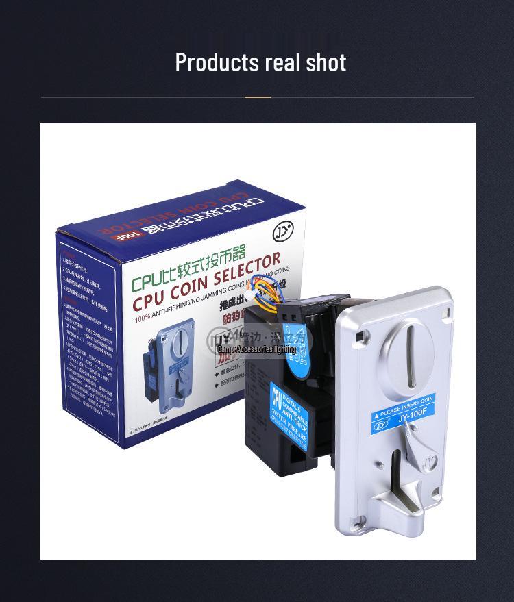 Taiwan JY-100F Coin Acceptor for Claw, Pinball & Token Machines