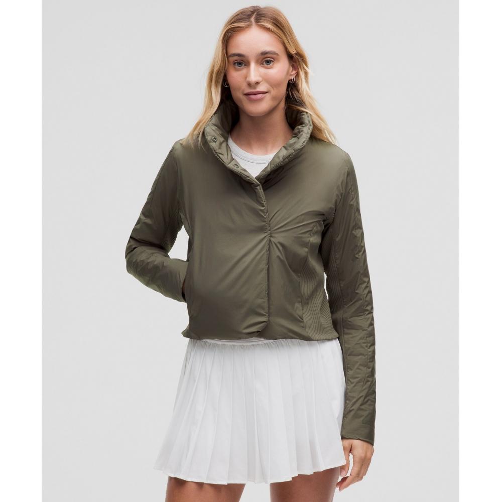 

Lululemon Sleek City Jacket Army Green 0