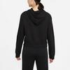 Nike Color Block Casual Breathable Knitted Hoodie Women hoodies Black White CZ8605-010