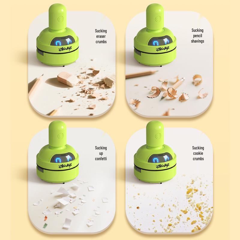 New Alien Cartoon USB Desktop Vacuum Cleaner for Students