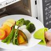 1PCS Silicone Heat-resistant Cooking Pot Holder Oven Baking Glove Pinch Grips Mitts Cooking Tool