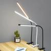 USB LED Adjustable Table Lamp 3 Colors Eye Protection Study Night Lamps Clip On Dimmable for Home Office  Reading Led Desk Lamps