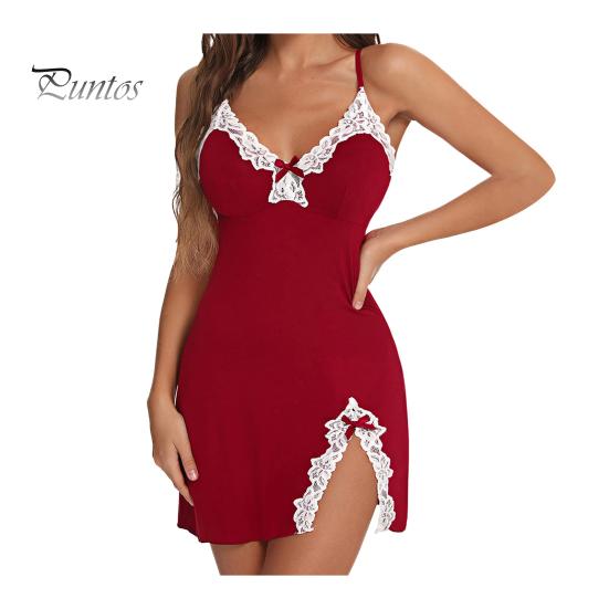 

Летняя женская ночная рубашка с открытой спиной и глубоким V-образным вырезом, без рукавов, кружевная отделка, разрез по низу, ночная рубашка на тонких бретельках, для спальни, для медового месяца, для брачной ночи 5XL