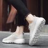 Fashion Plus Size Men's Casual Breathable Lightweight Mesh Slip On Walking Shoes Casual Outdoor Anti-skid Sneakers Driving Shoes Women