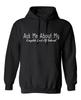 Ask Me About My Complete Lack Of Interest Sarcastic Humor Men's Hoodies