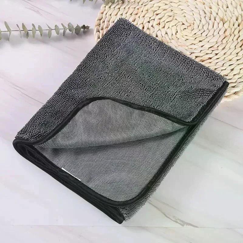 Car Wash Towels Premium Car Care Wash Towel Ultra-Absorbent Drying Cloth Microfiber Car Cleaning Towel For Detailing Care