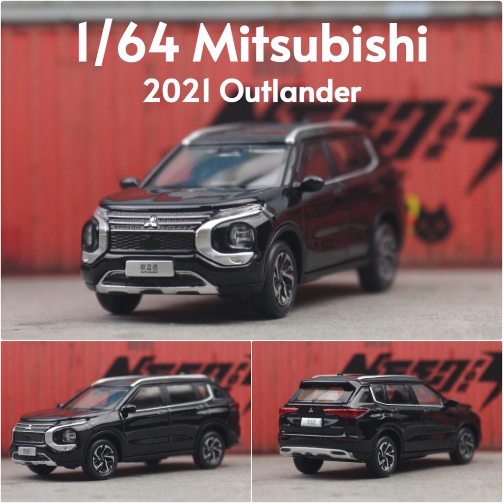 1/64 Mitsubishi Outlander SUV Sport Miniature Model 1:64 Diecast Metal Toy Car Vehicle Display Collection Free Wheels Gift Boys