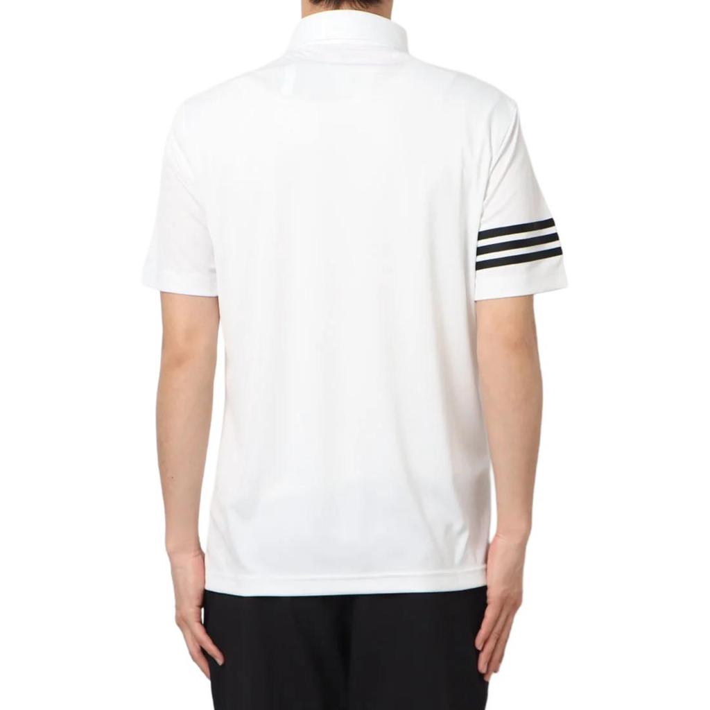 Adidas Polo Shirts Men's White Polo Collar Moderate H64604