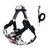 Dog Harness Leash Set Reflective Adjustable Collar Dog Leash Small and Medium Dog Accessories Puppy Vest French Bulldog Dog Rope