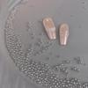 300-5000Pcs/Bag Pearls Pure White Nail Beads  Round 1-6Mm Mixed Size High Brightness Pearls For Diy Manicure Decor