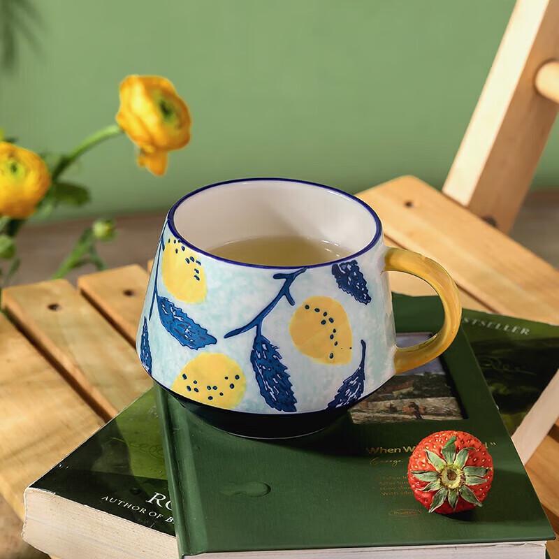 JOYYE Hand-Painted Ceramic Mug