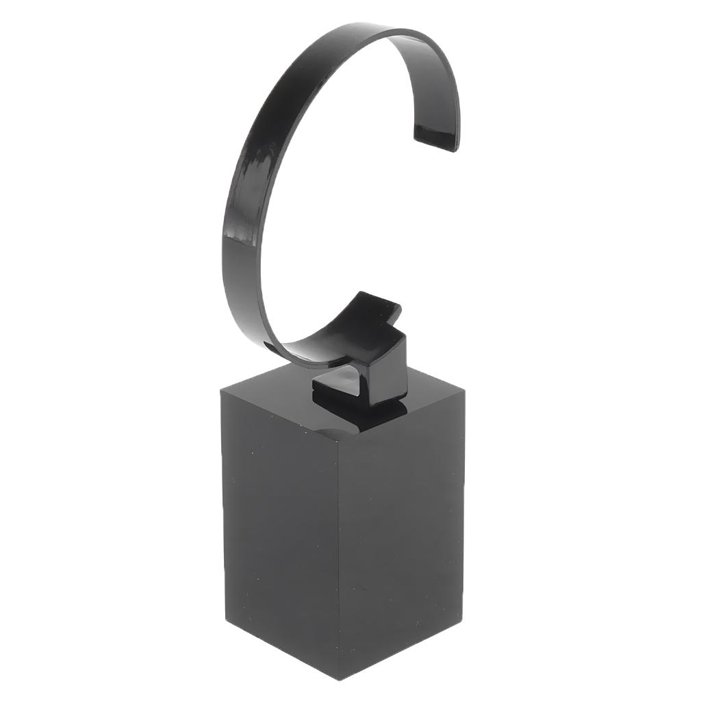 Acrylic Watch Display Stand Showcase Bracelet Display Holder 6cm White