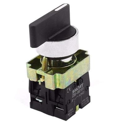 ZB2-BE101 2NO 4 svorkový 3polohový otočný přepínač AC600V 10A XB2-BJ33