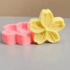 Cherry Blossom Candle Silicone Mold Flower Candle Silicone Mold Home Decoration Flower Mold Flower Aromatherapy Candle Silicone