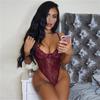Women Sexy Teddy Lingerie Babydoll Push Up Lace Babysuit Gstring Nightwear