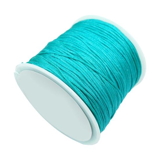 1 Rolle Nylon gewachste Bastelkordel Atmungsaktiv Klare Textur Traumfänger Gewachste Fadenkordel zum Nähen