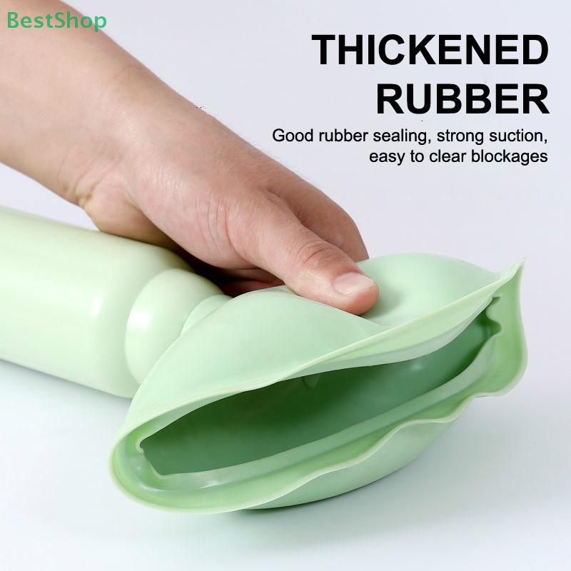 Toilet Unclogger Silicone Toilet Plunger Vacuum Suction Cup High-pressure Pump Anti Blocking Unblocking Pipeline Toilet Plug