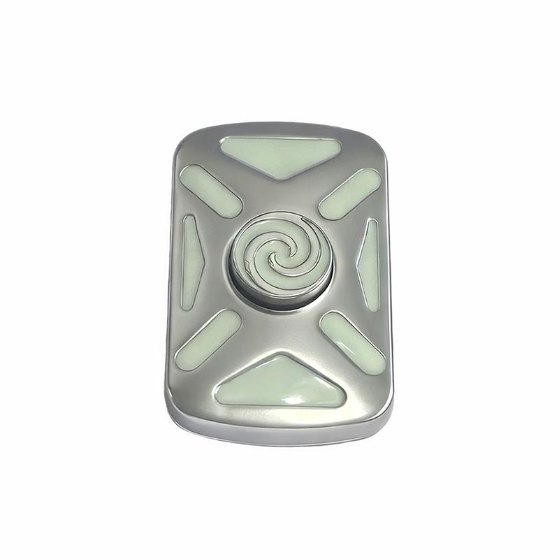 

Novel EDC Fidget Gyro Toy 2-in-1 Metal Creative Infinite Position Fidget Slider Stress Relief Hand Spinner ADHD Tools