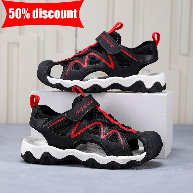 Children Sandals Girls Fashion Comfortable Summer Beach Shoes Outdoor Anti Slip Wear-resistant Walking Sandals Sports Shoes Boys