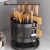 Rotating Kitchen Knife and Utensil Holder
