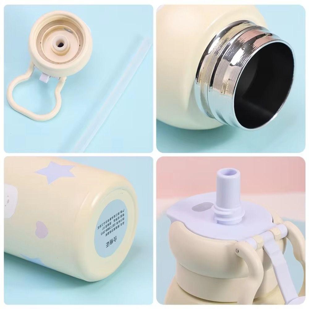 620ML Vacuum Cup High-Capacity Insulated Cup Portable Thermal Mug for Student Children