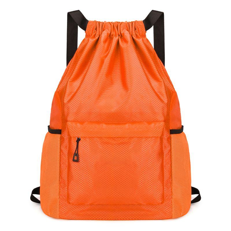 WTEMPO Outdoor Sports Bags Mommy Bags Large Capacity Lightweight Travel Backpack Couple Solid Color Versatile Zipper Backpacks