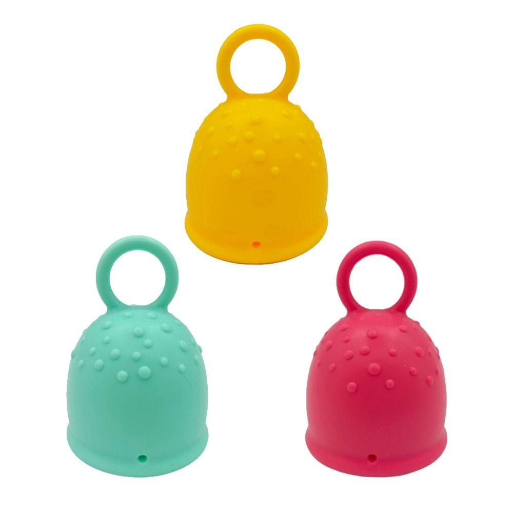 Non-Slip Silicone Menstrual Cup Leak-proof Vaginal Menstrual Collector  For Women
