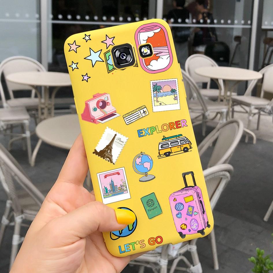 A5 2016 Case For Samsung Galaxy A5 2017 Cover A520 SM-A520F Popular Flower Shockproof Bumper For Samsung A5 2016 A510 Soft Funda
