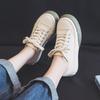 Canvas Shoes Female Cute Style Thick-soled Versatile Ugly Cute Big Head Low-top Shoes Tide White Shoes Spring