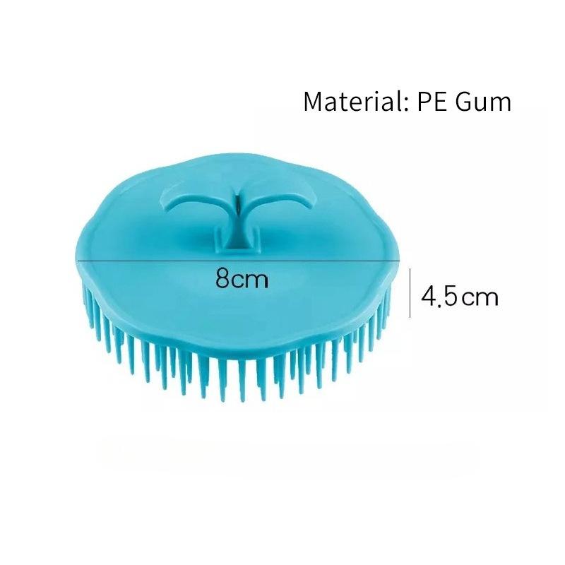 Colored Plastic Hair Washing Brush  Adult Round Massage and Combing Comb Scalp and Head Scratching Comb
