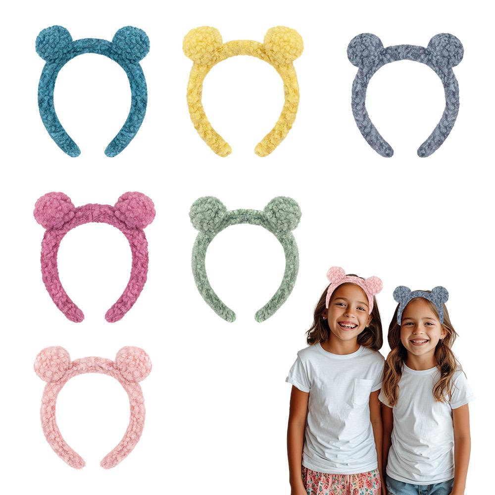 Stylish Autumn & Winter Plush Headband: Versatile Hair Accessory for Girls