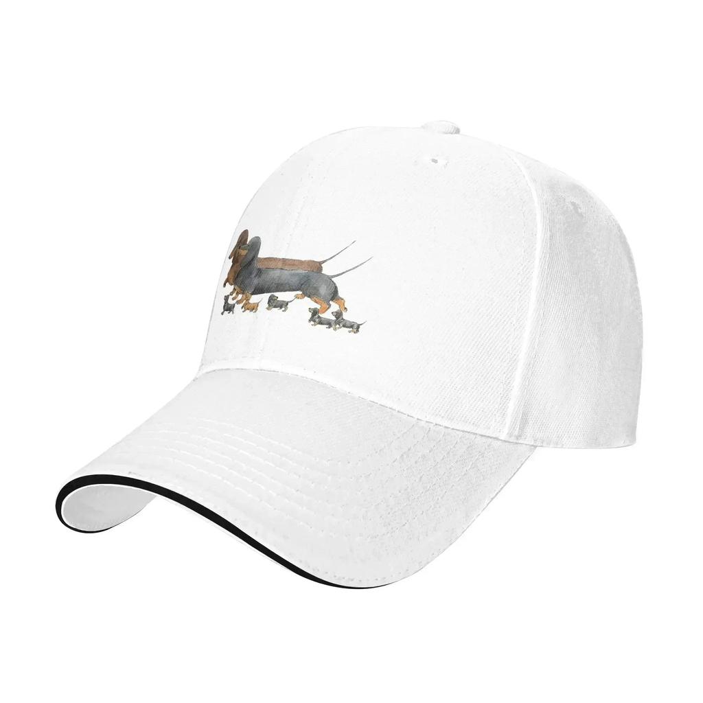 Case Cartoon Dachshund Gift for Animal Dog Lover Cap Casual Baseball Caps Adjustable Hat Hip Hop Summer Unisex Baseball Hats
