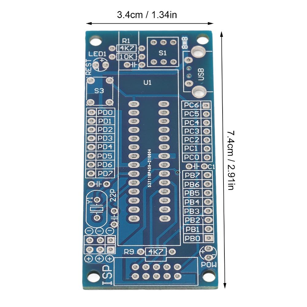 Porable AVR System Module Small Electronic Component Electronic Hobbyists