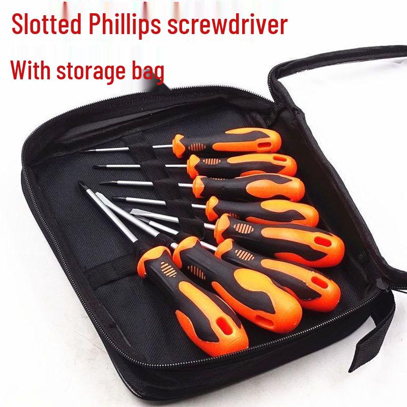Multifunctional Magnetic Phillips & Flathead Screwdriver Set