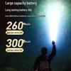 Rechargeable High-Brightness Multifunctional Flashlight with Long Battery Life for Indoor & Outdoor Use
