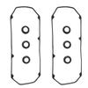 8pcs/set MD303148 Black Valve Cover Gasket Set Rubber for Mitsubishi Pajero Sport V43 V73 6G72  ENGINE MD198128