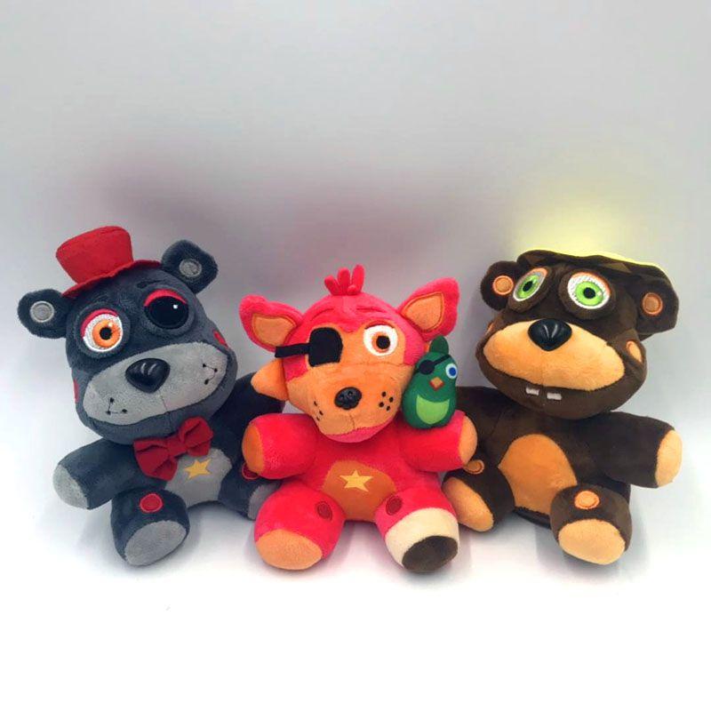 Five New Fnaf Nights At Freddys Plush Toy Stuffed Animal Bear Foxy Fans Gift