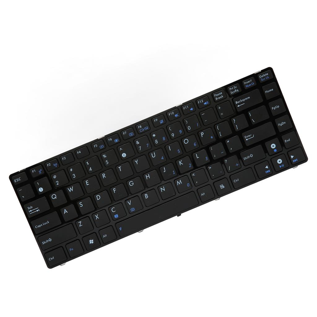 K43S Replacement Keyboard 85 Keys Durable ABS Aluminium Alloy Durable Replace Keyboard for K43S A43S K43SA A43SA K43SJ
